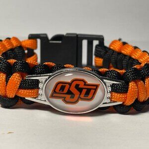 Oklahoma State Cowboys NCAA Paracord Bracelet NEW